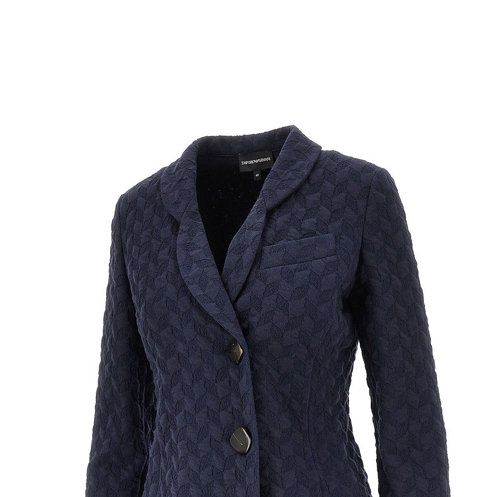 Jacquard jersey jacket