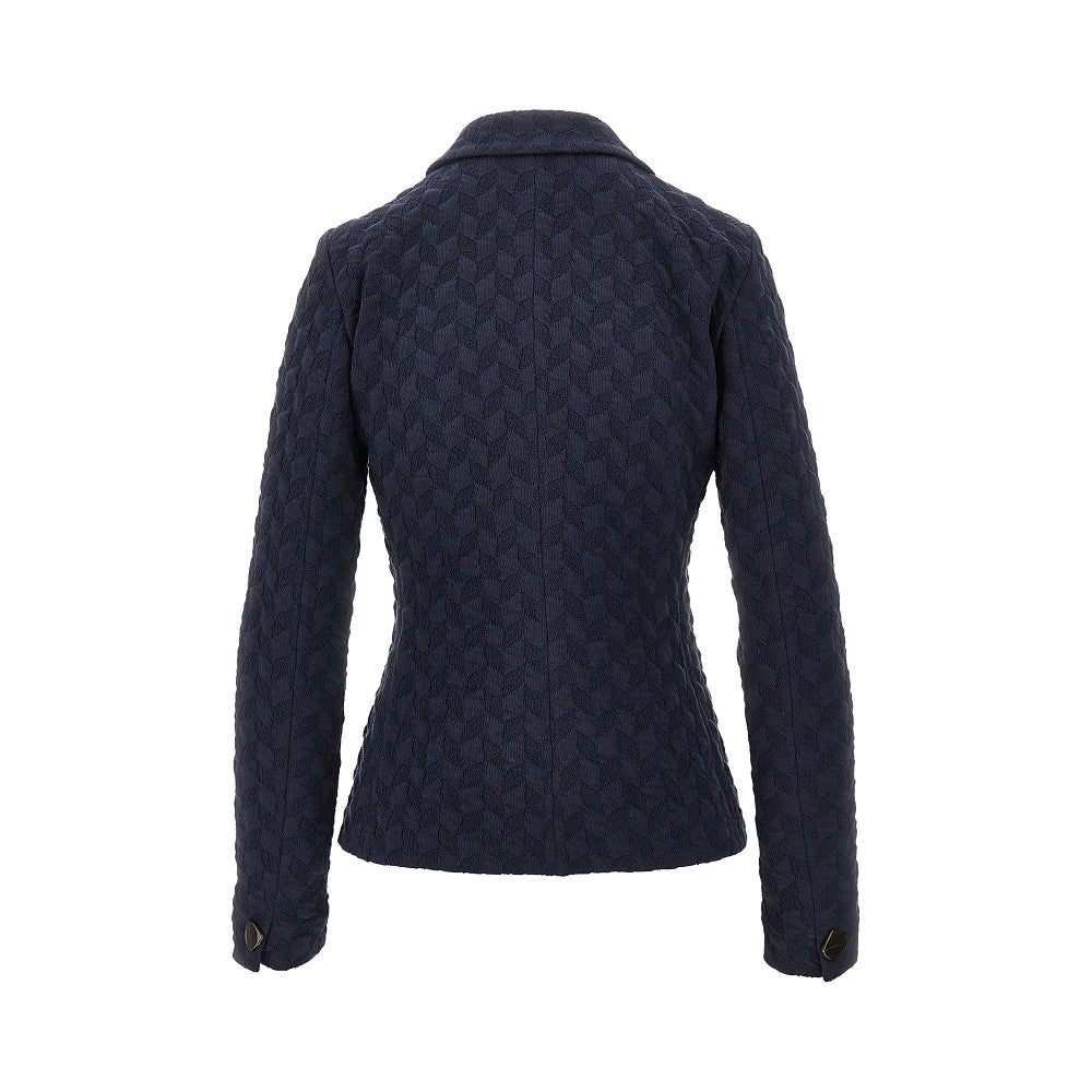 Jacquard jersey jacket