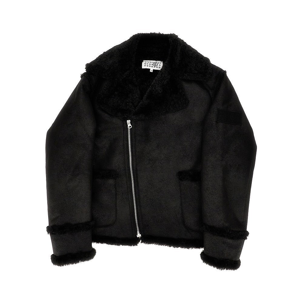 Giacca in simil pelle