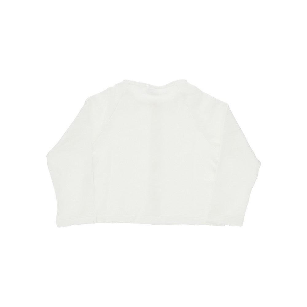 French terry cardigan