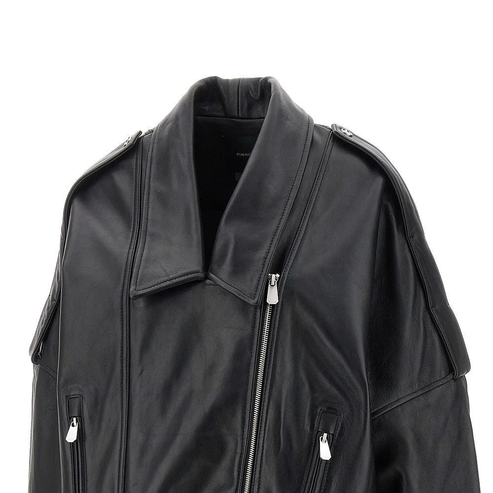 Nappa leather Biker jacket
