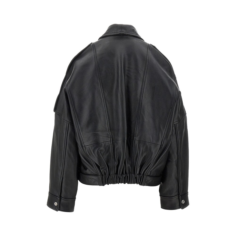 Nappa leather Biker jacket