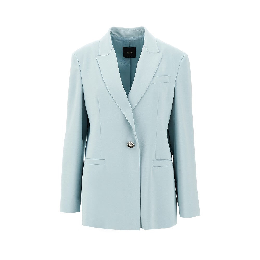 Cady single-breasted jacket