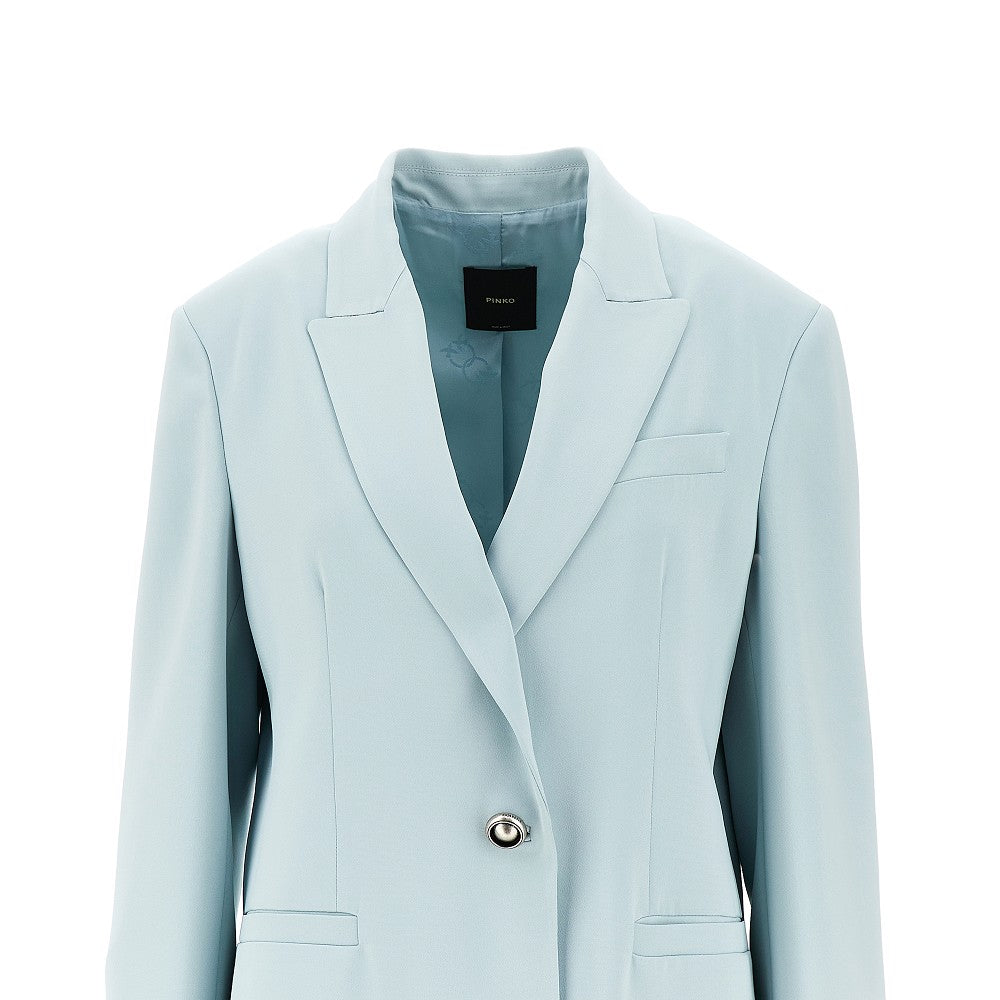Cady single-breasted jacket