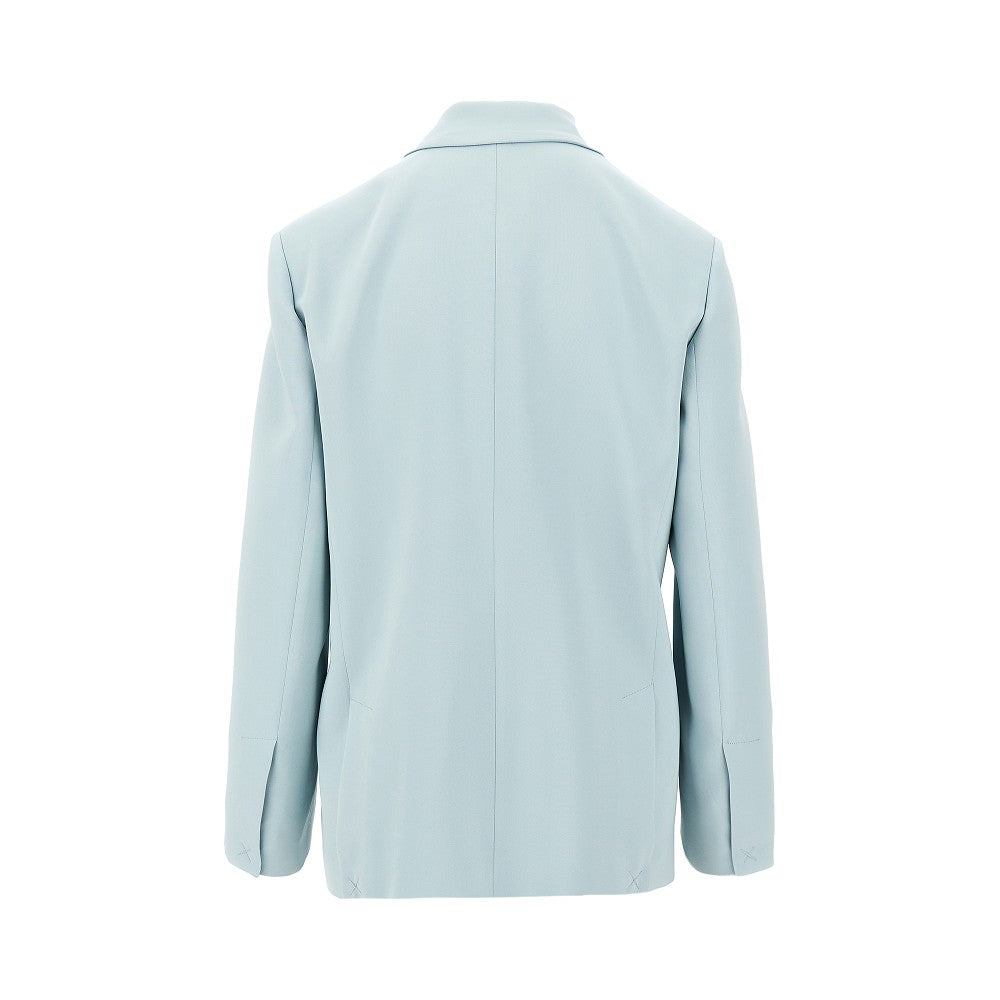 Cady single-breasted jacket