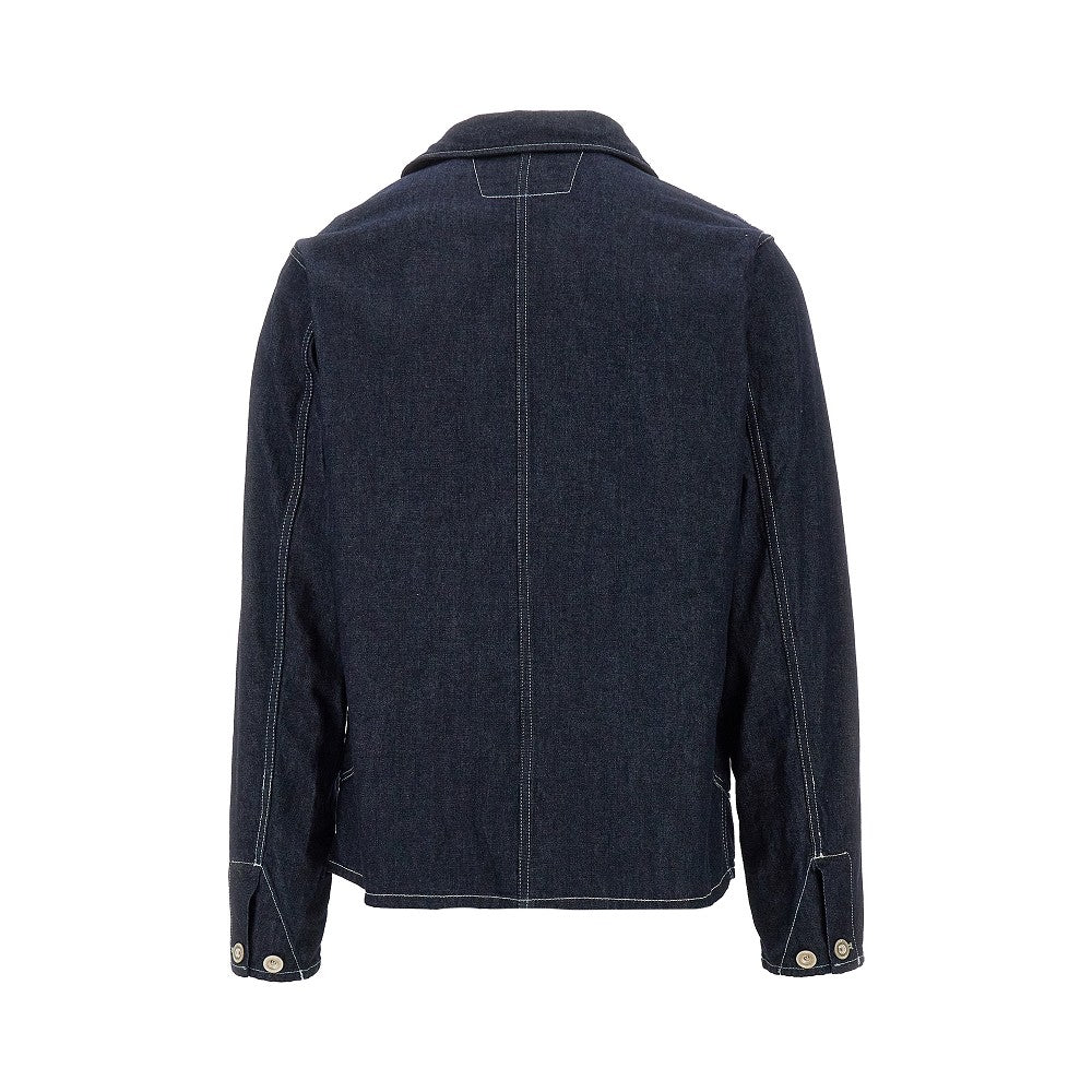 Indigo Blue denim overshirt