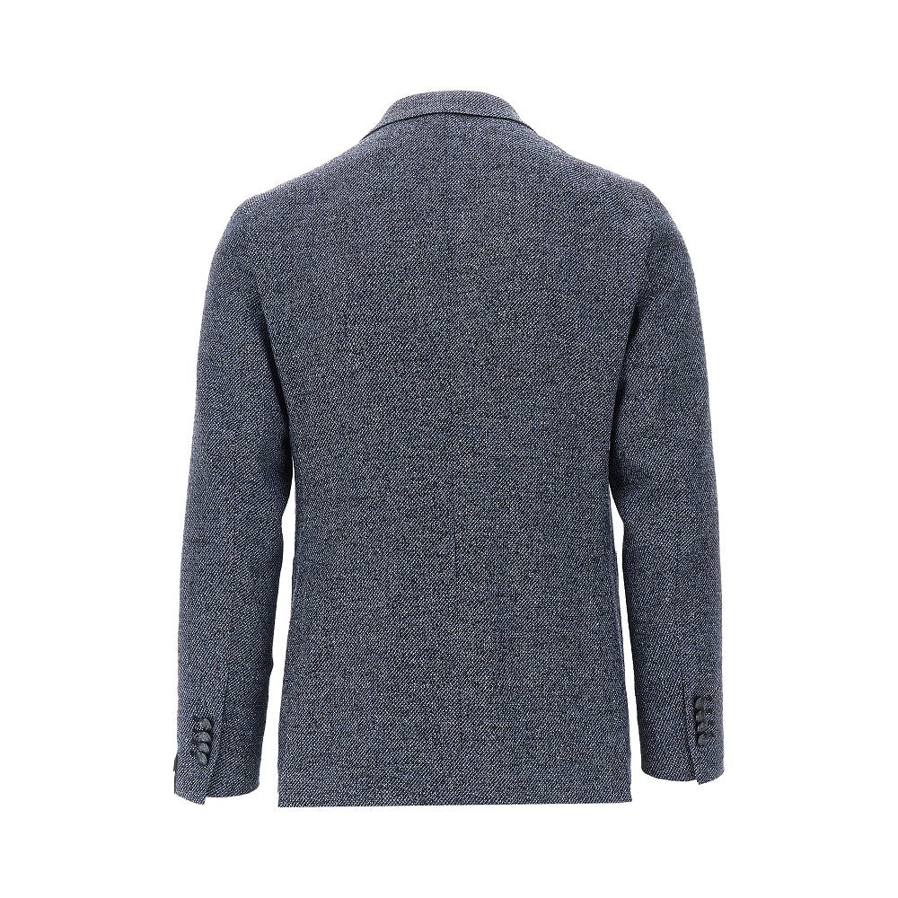 Tweed double-breasted jacket