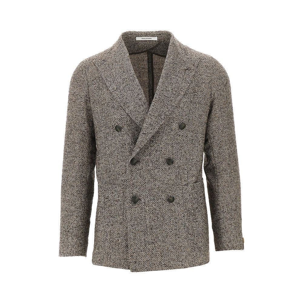 Giacca doppiopetto in tweed