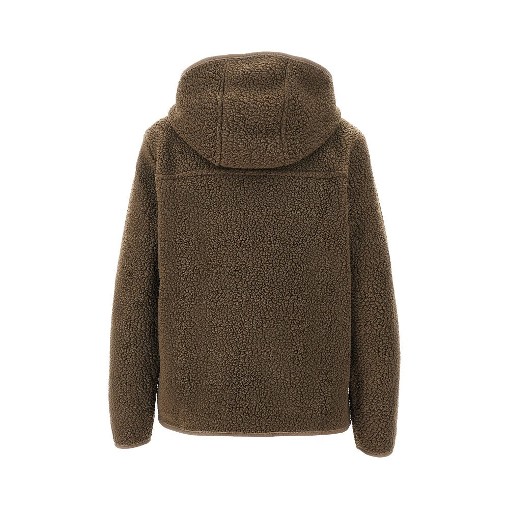 Hooded Retro Fleece jacket