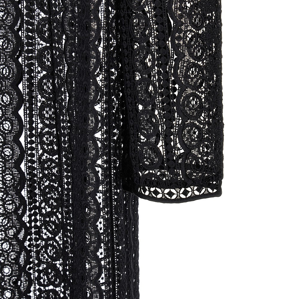 'Nilere' guipure long jacket