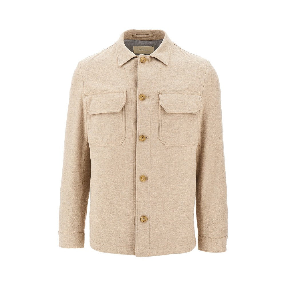 Overshirt in flanella