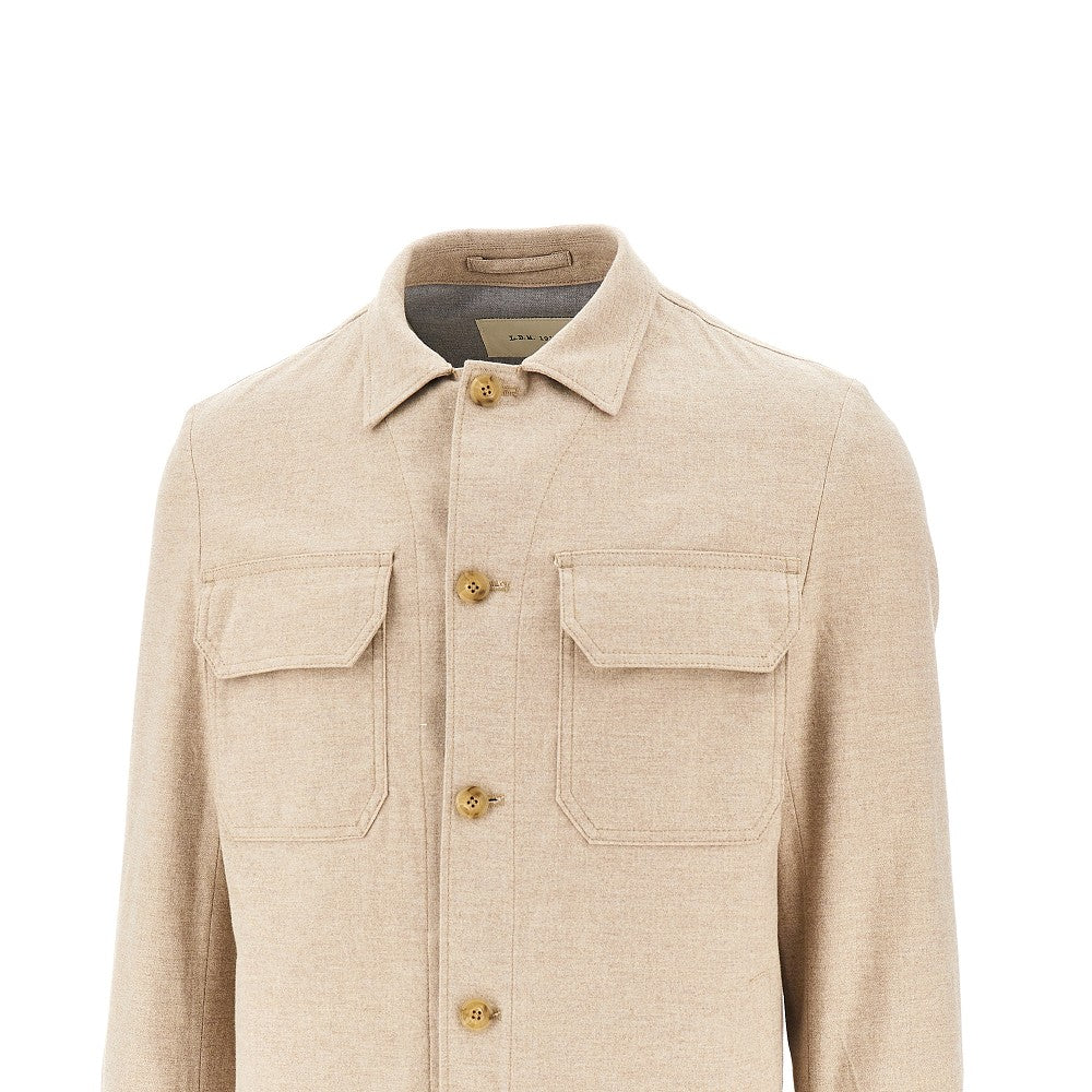 Overshirt in flanella