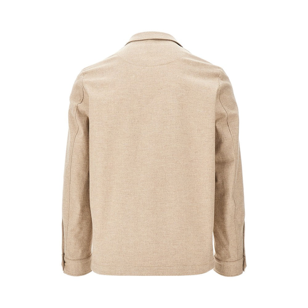 Overshirt in flanella
