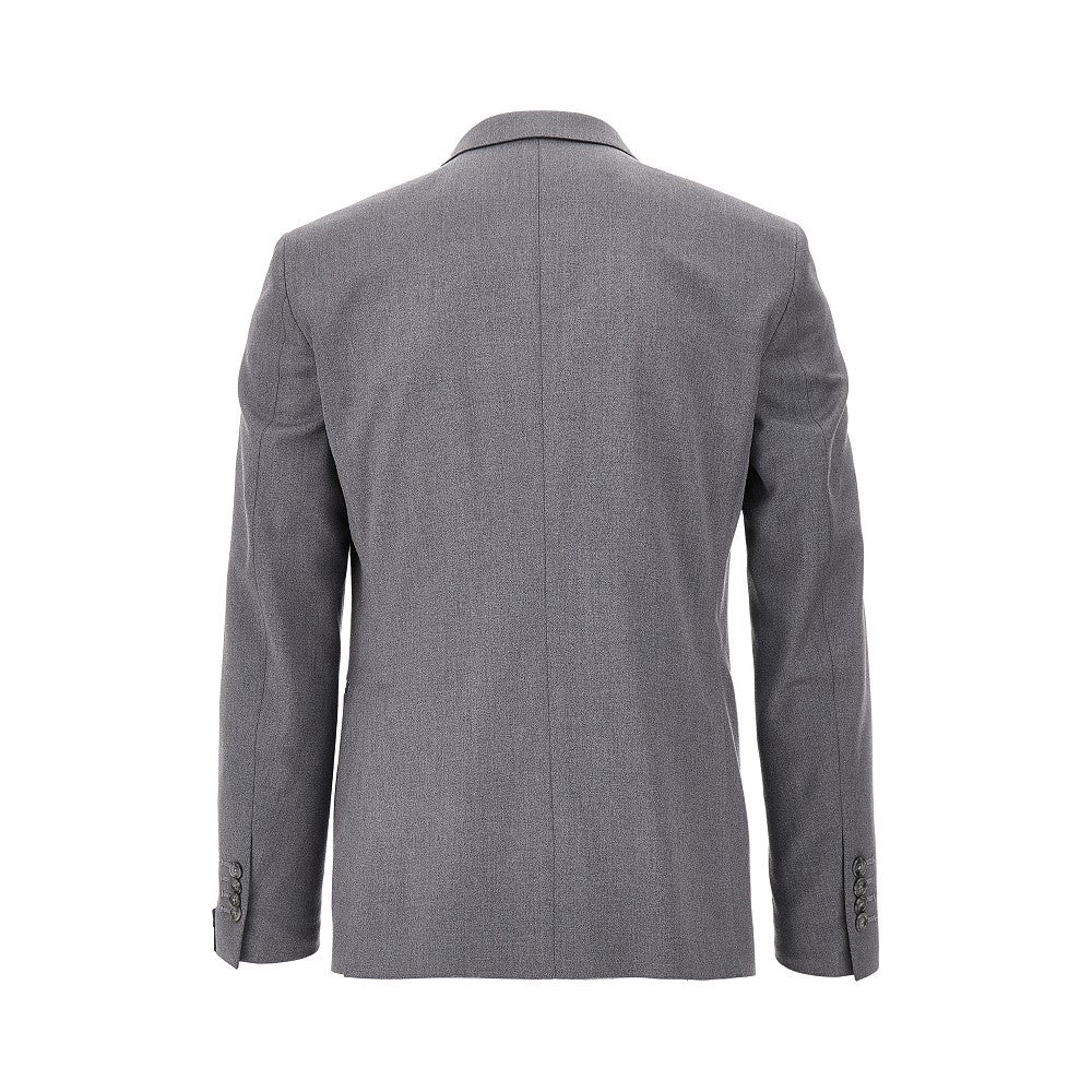 Abito sartoriale in gabardine mélange