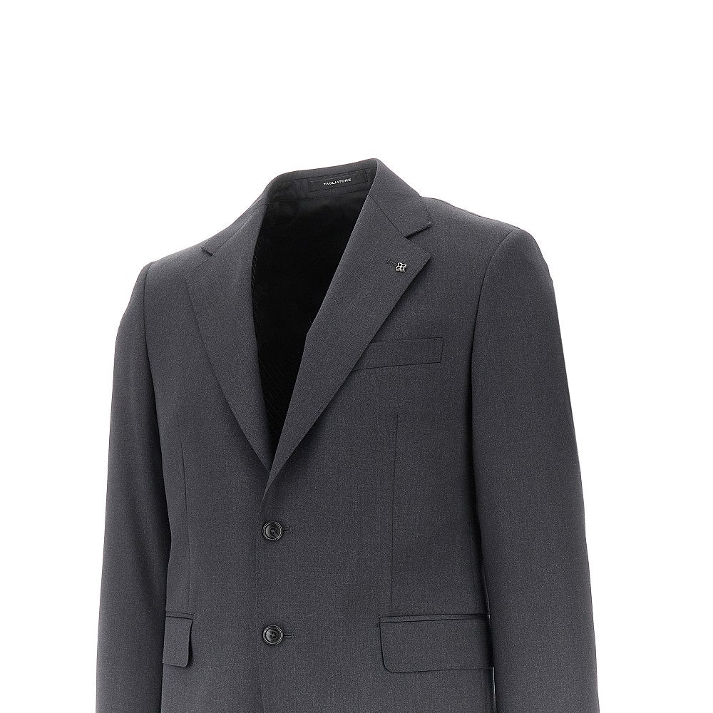 Abito sartoriale in lana vergine Super 110's