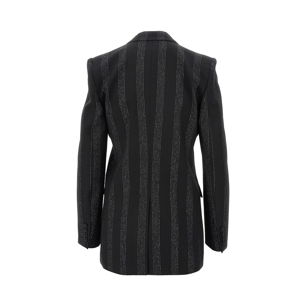 Lurex pinstriped jacket