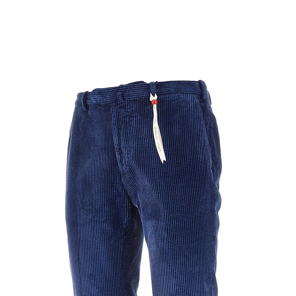 Pantalone 'Evoluto' in velluto a coste