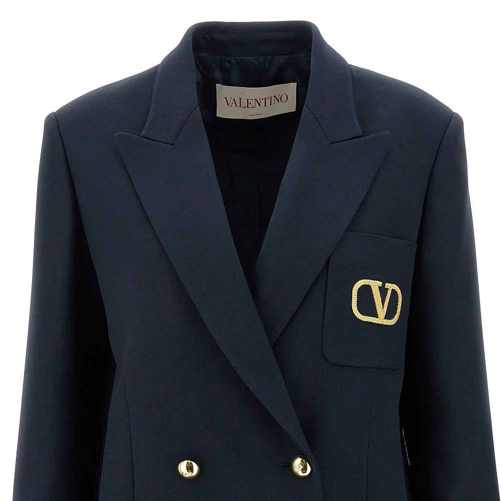 Formal Natte' double-breasted jacket