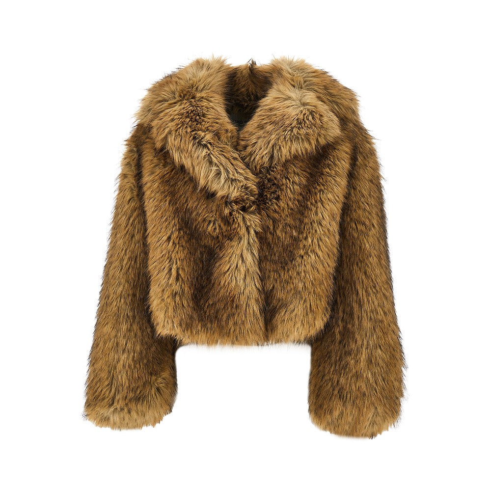 'Samara' faux fur jacket