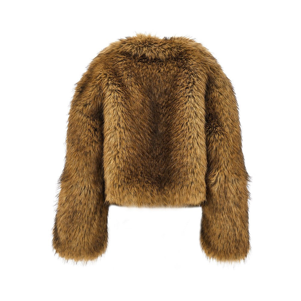 'Samara' faux fur jacket