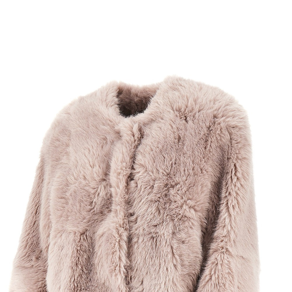 'Halle' faux fur short jacket