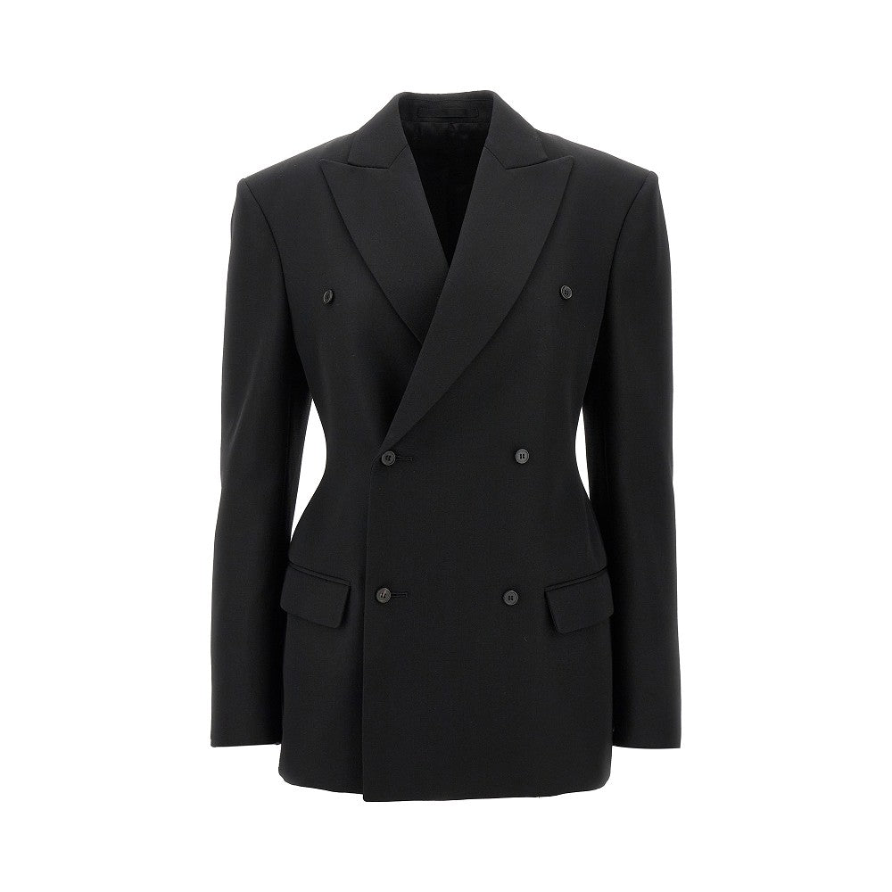 Grain de Poudre double-breasted jacket
