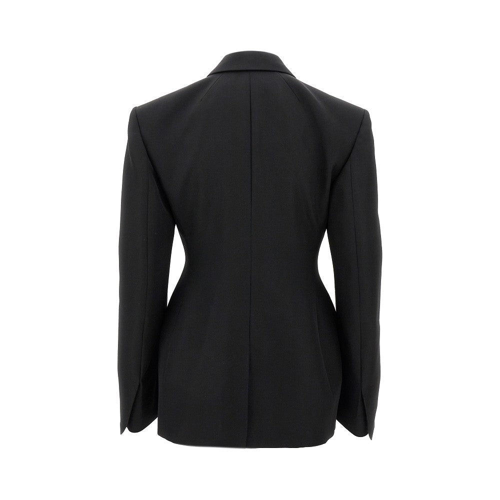 Grain de Poudre double-breasted jacket