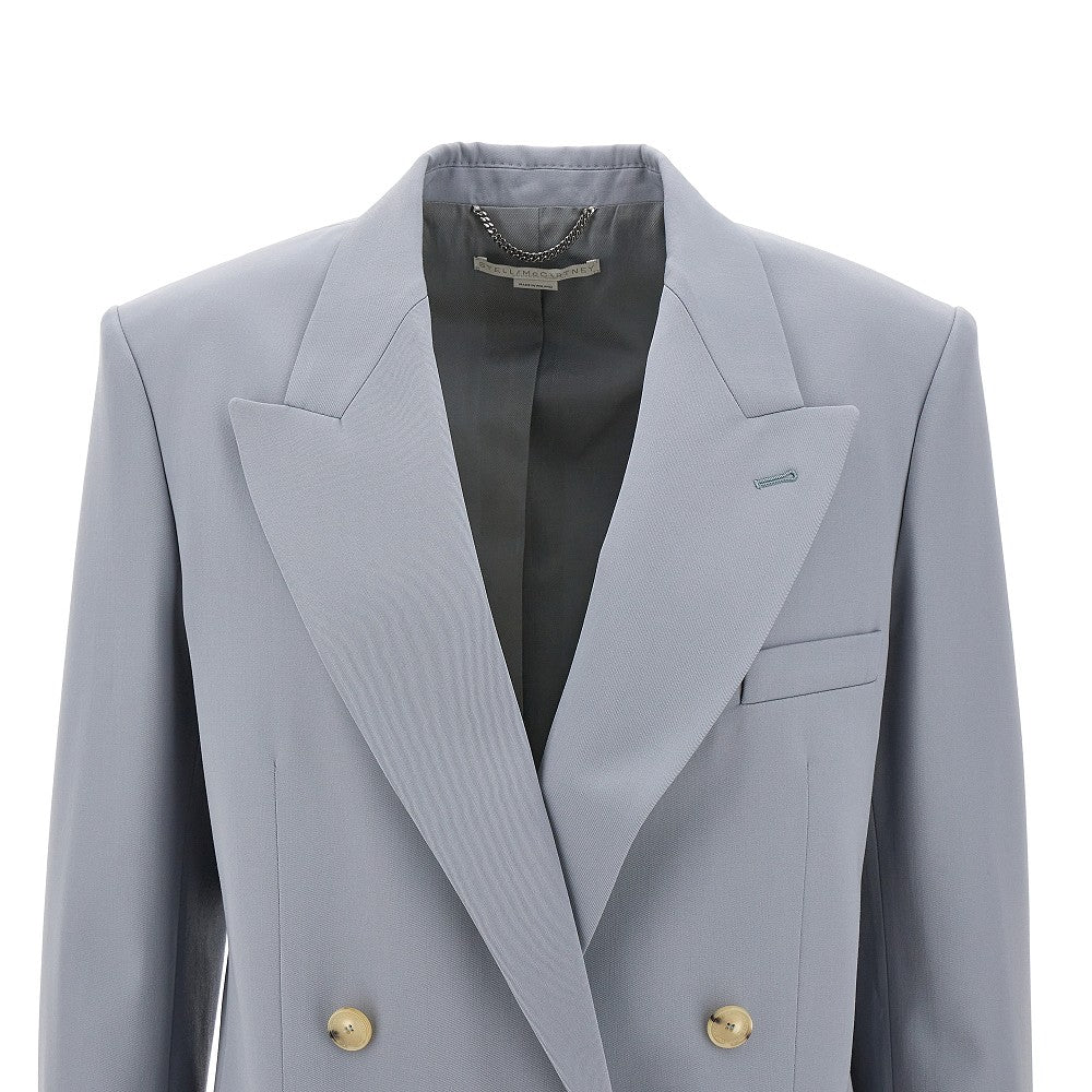Giacca doppiopetto oversize in lana