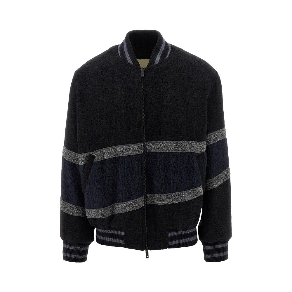 ASV recycled wool blend bomber jacket