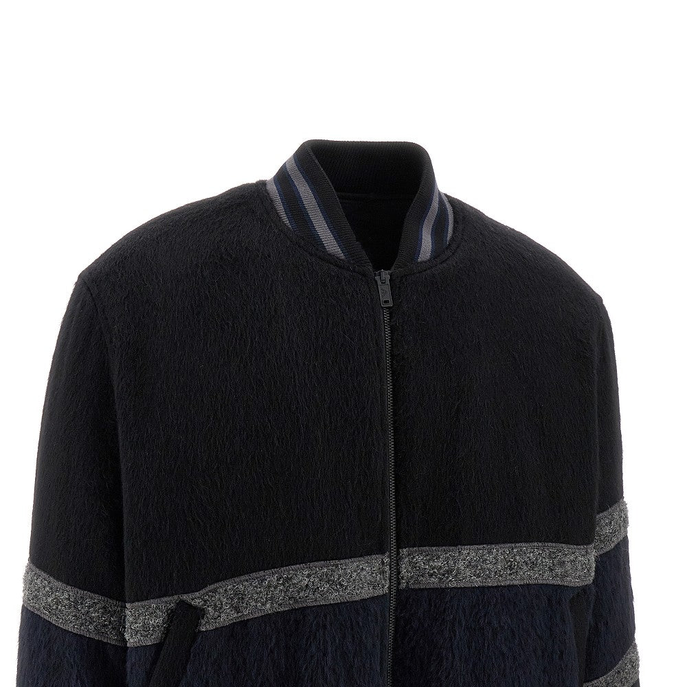 ASV recycled wool blend bomber jacket