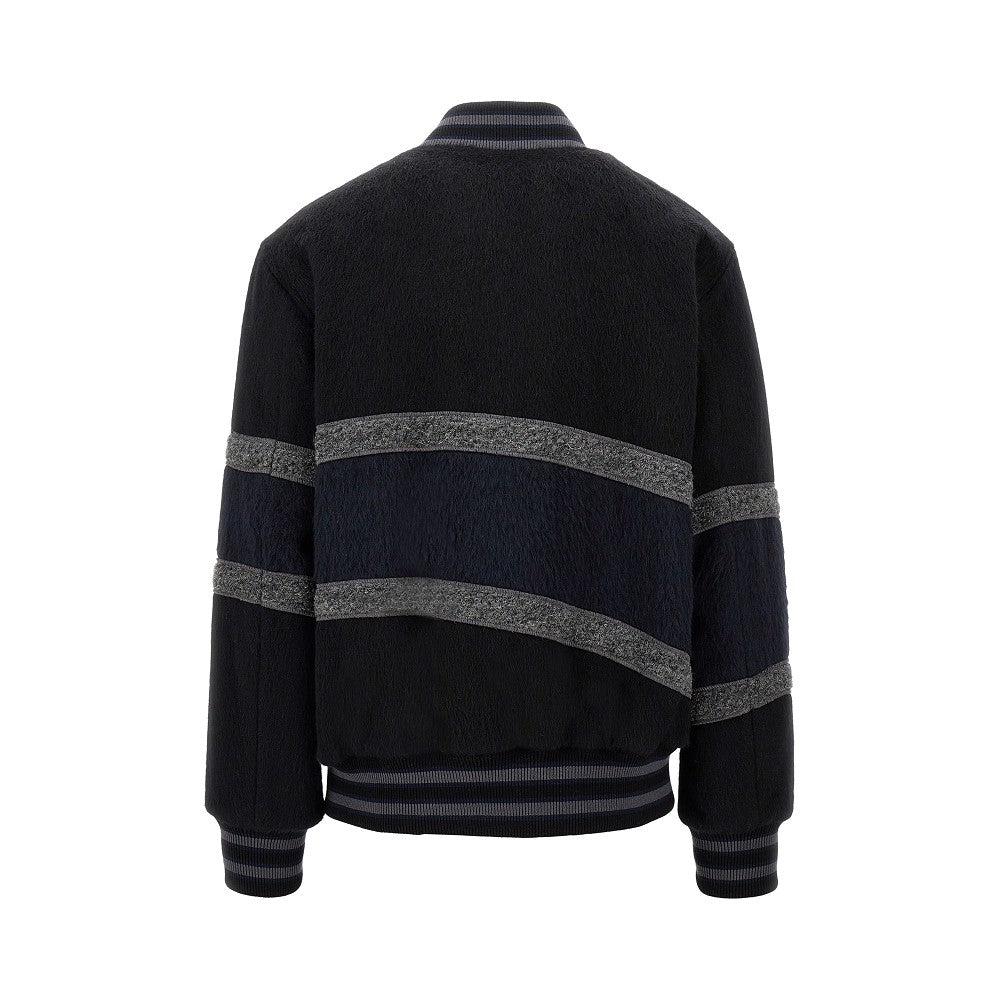 ASV recycled wool blend bomber jacket