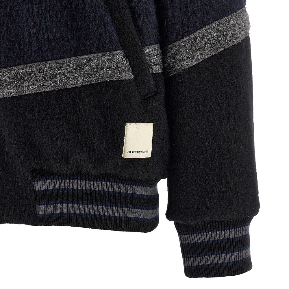 ASV recycled wool blend bomber jacket