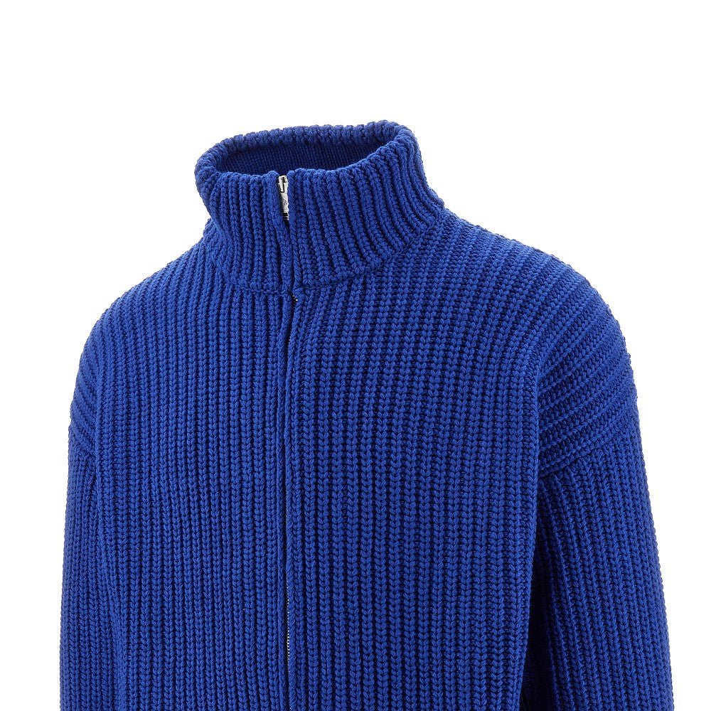 Cardigan full-zip in misto lana ASV