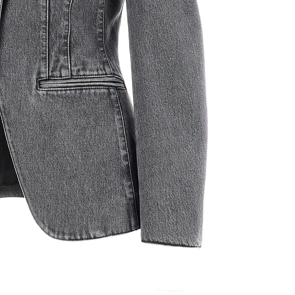 Giacca Twisted in denim