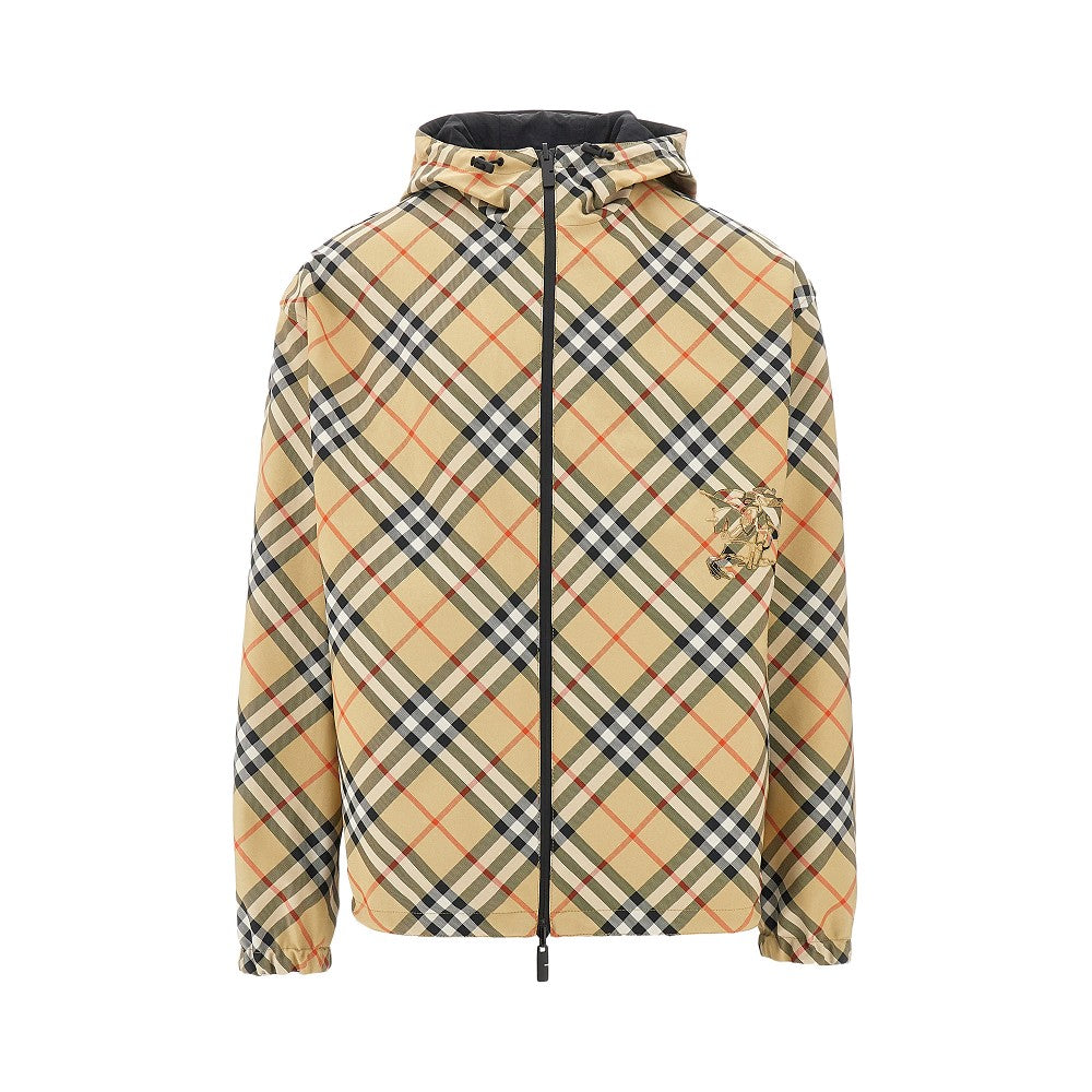 Reversible jacket with Check motif