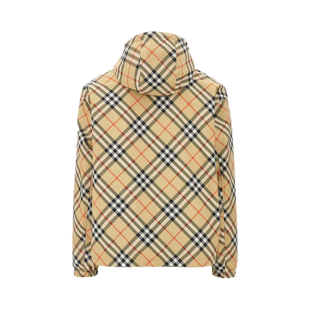 Blouson reversibile con motivo Check