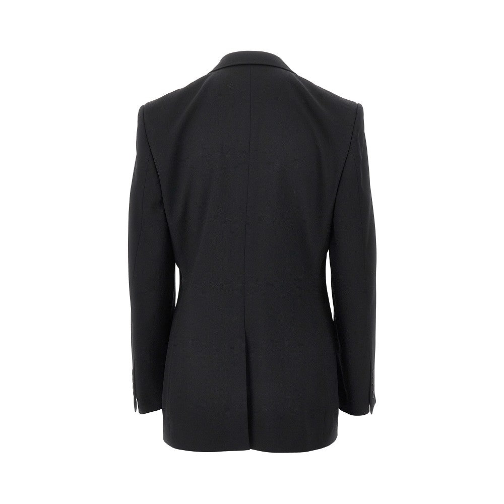Giacca sartoriale monopetto in lana