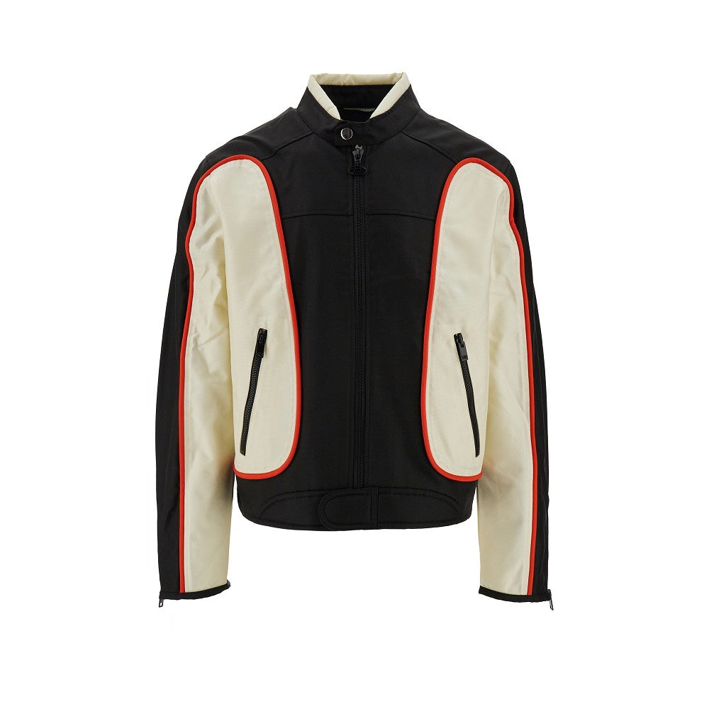 'Blink' nylon biker jacket