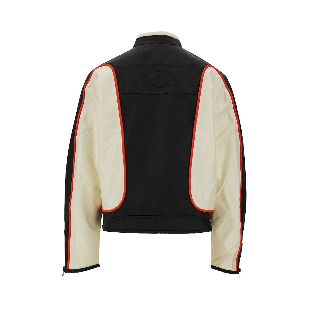 'Blink' nylon biker jacket