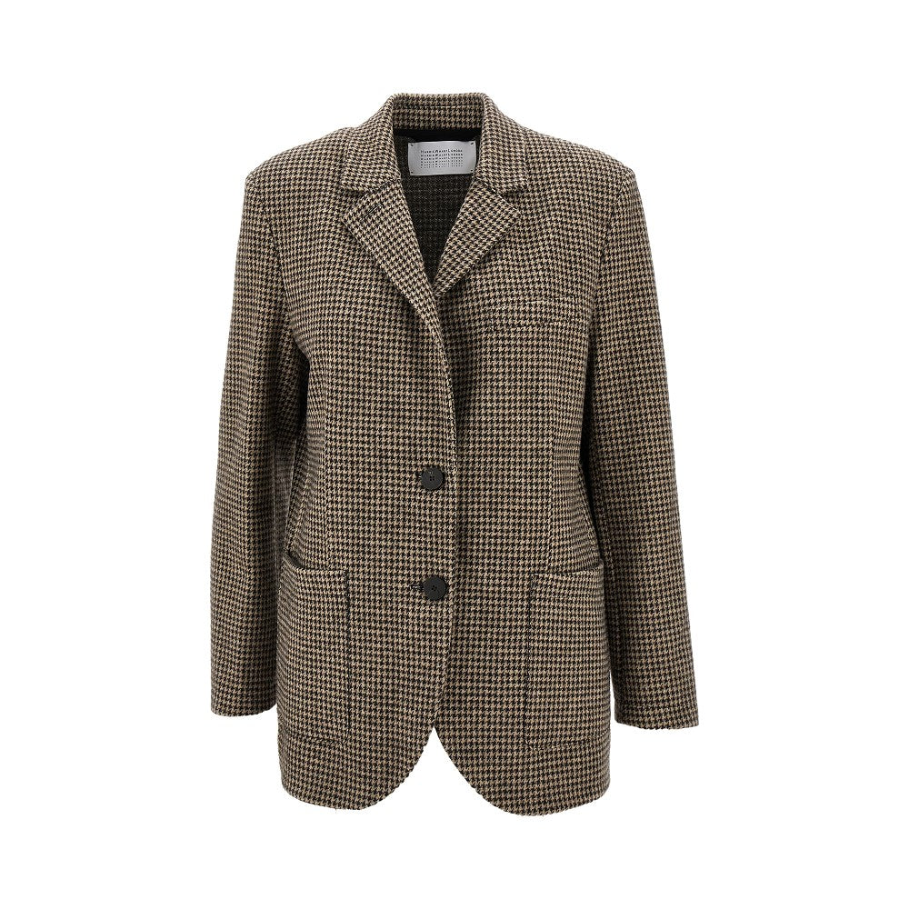 Blazer in misto lana Pied de Poule