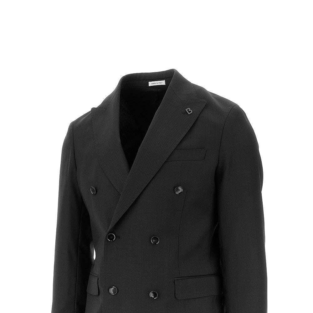 Giacca doppiopetto 'Arezzo' in twill