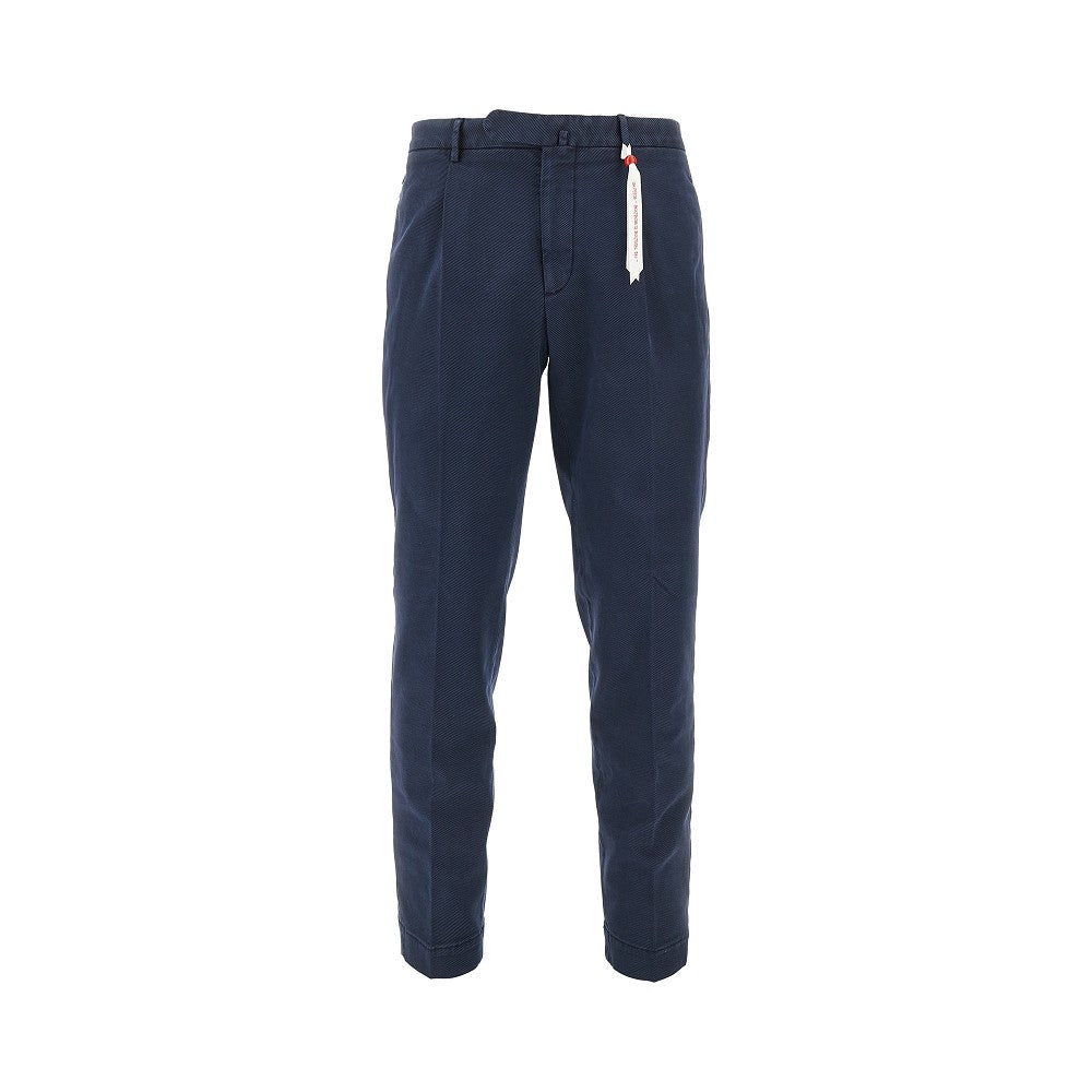 Stretch gabardine 'Arechi' trousers