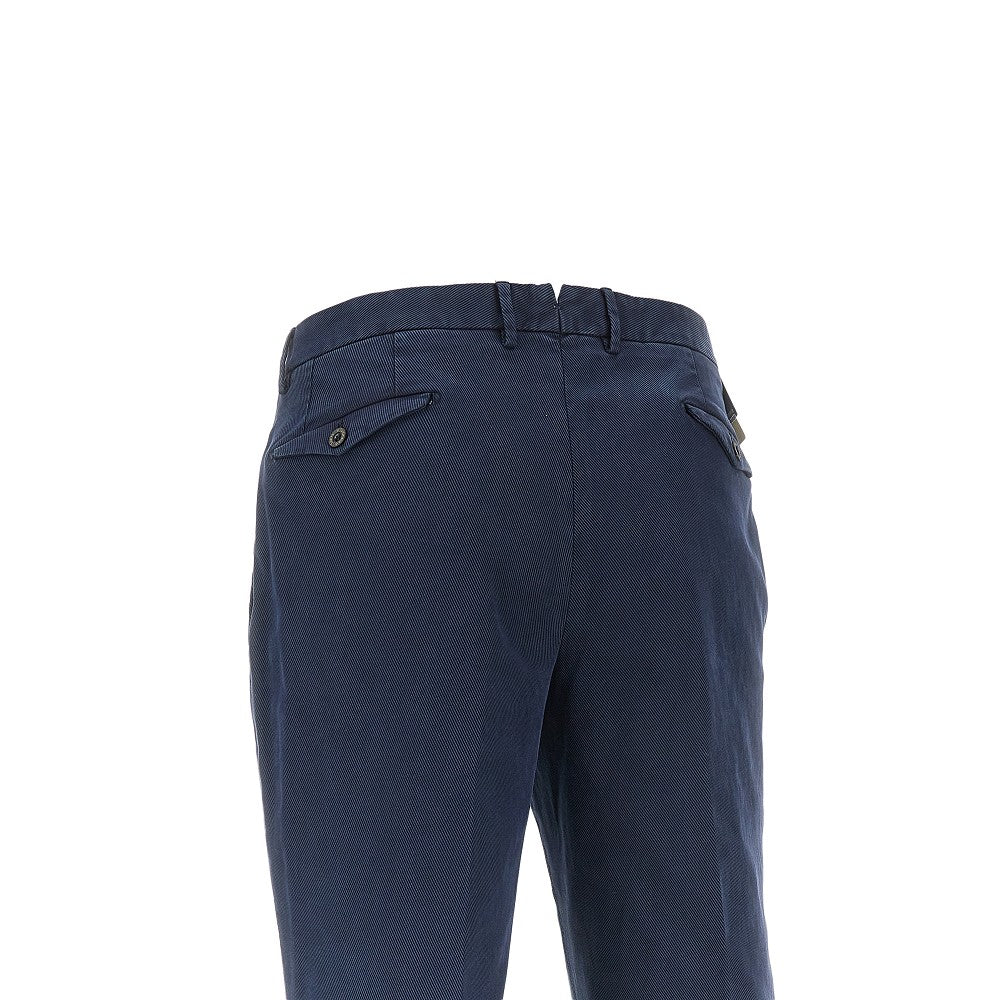 Stretch gabardine 'Arechi' trousers