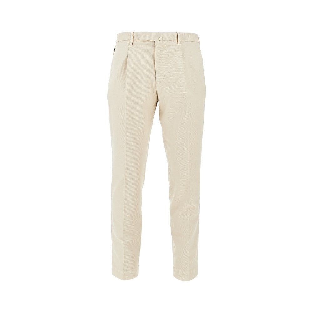 Stretch gabardine 'Arechi' trousers
