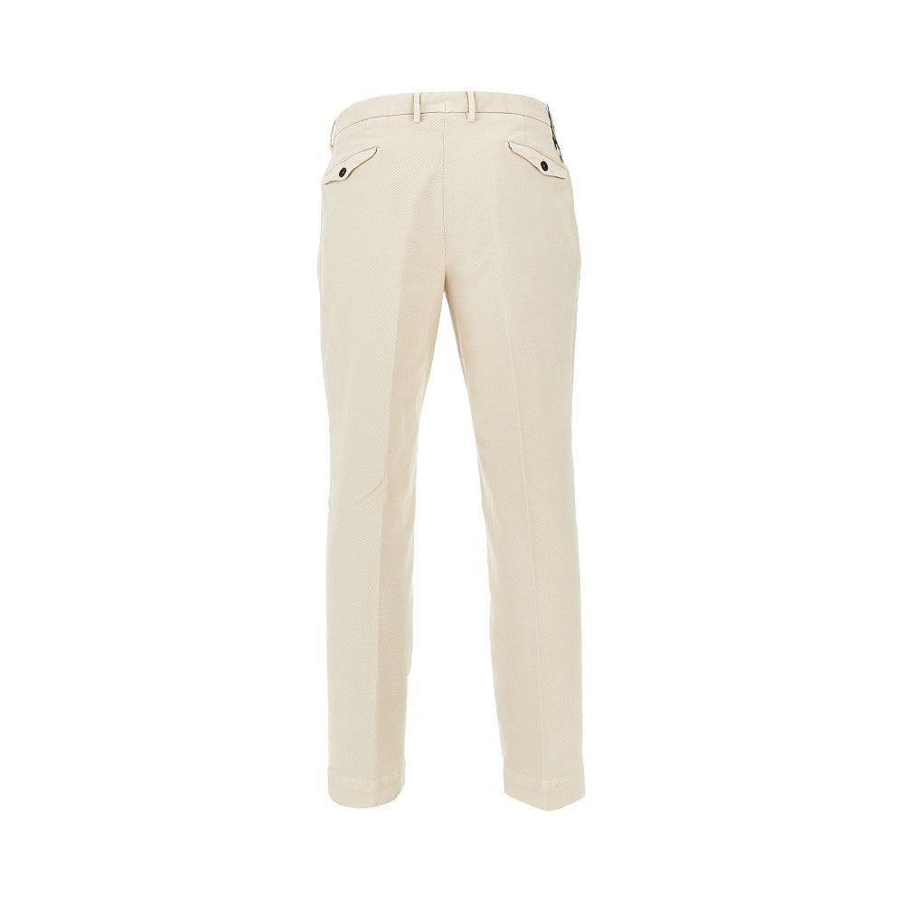 Stretch gabardine 'Arechi' trousers
