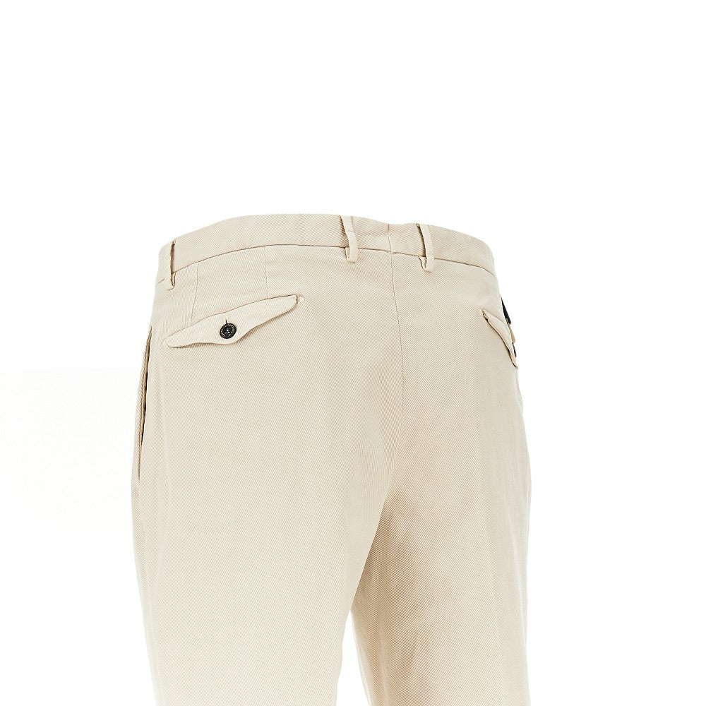 Stretch gabardine 'Arechi' trousers