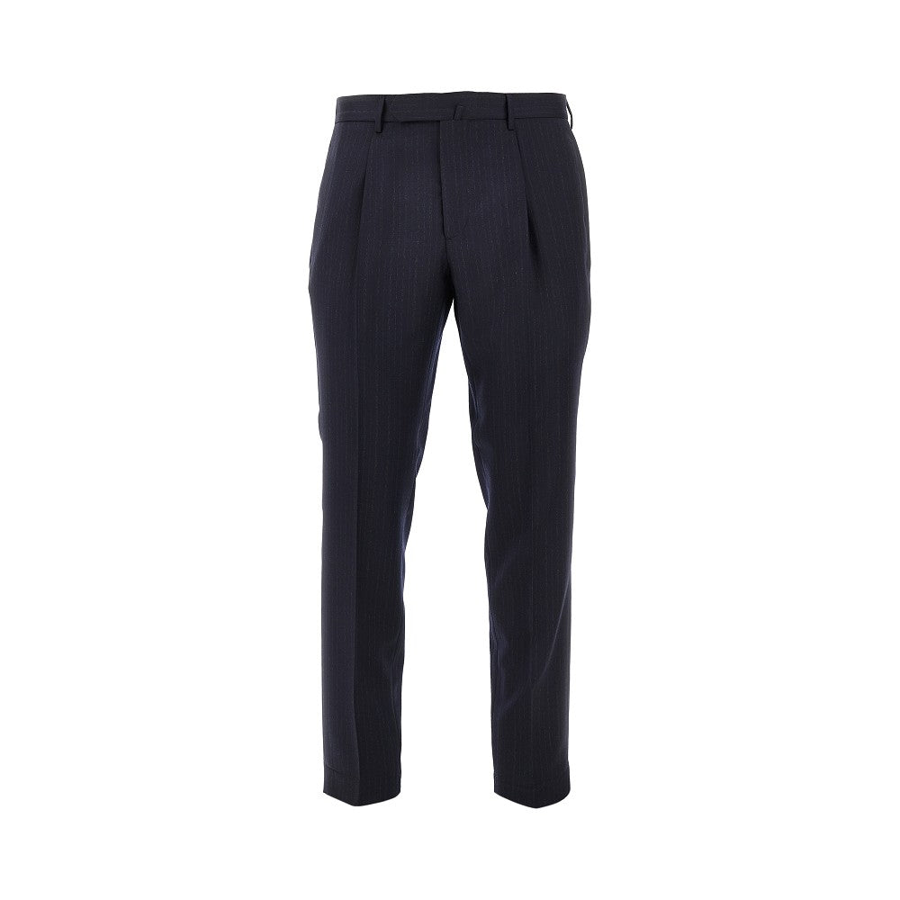 Pinstriped wool 'Arechi Rima' trousers