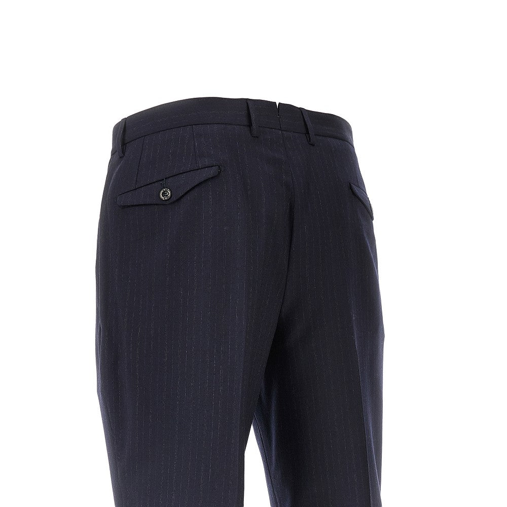 Pinstriped wool 'Arechi Rima' trousers