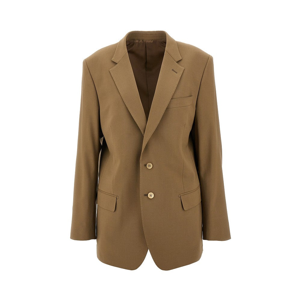 Virgin wool 'Noah' single-breasted jacket