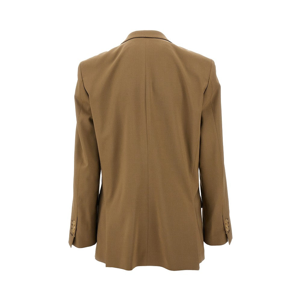 Virgin wool 'Noah' single-breasted jacket